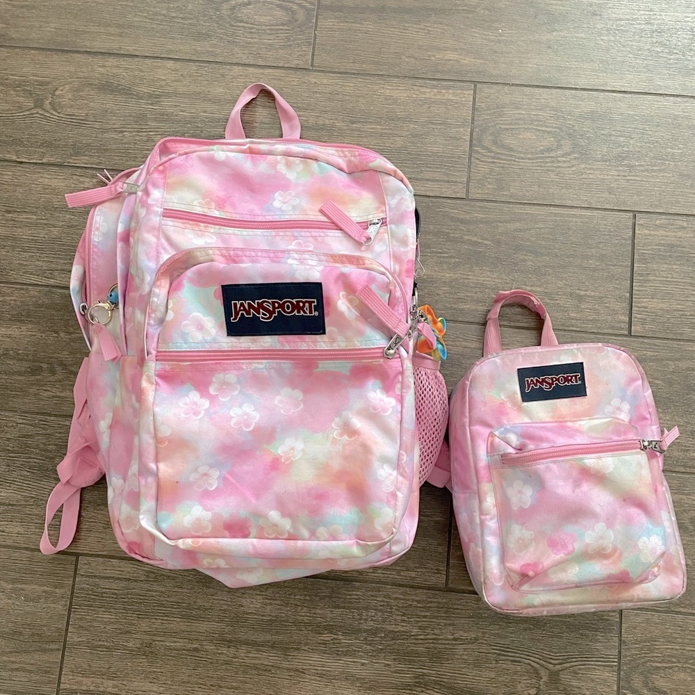 Jansport Backpack and Lunchbag